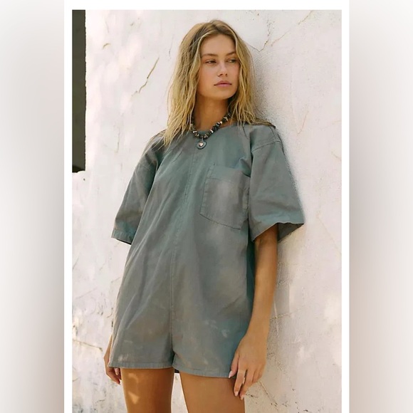 🌟NWOT🌟 Free People Dean Romper Small - Picture 2 of 5